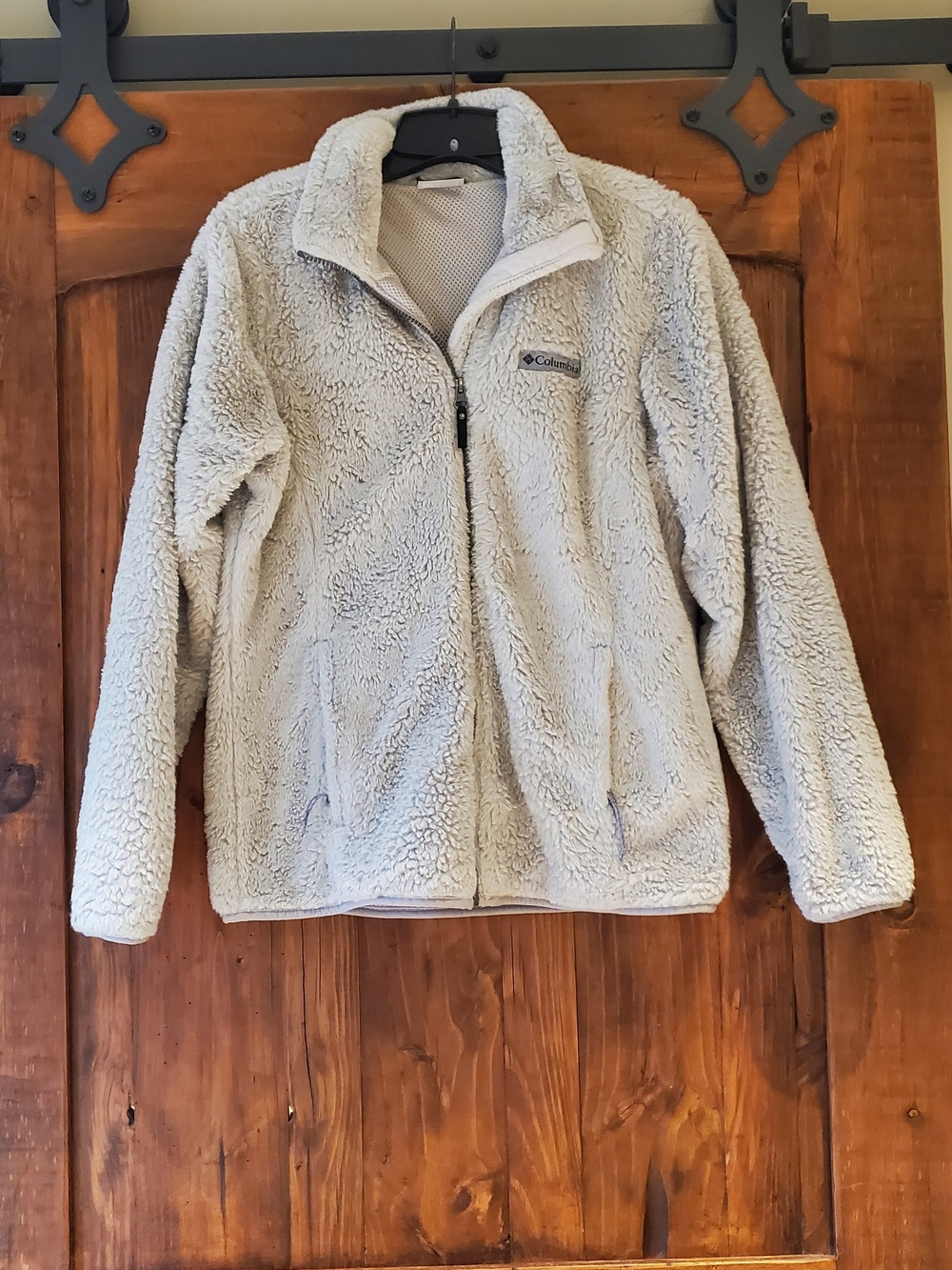 Columbia Women's Cream Sherpa Fleece Jacket